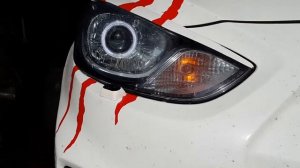 Омыватель фар на Hyundai Accent/Solaris