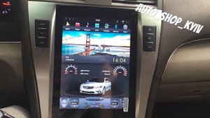 Магнитола Toyota Camry v40 Tesla stile/ тойота Камри 40 Тесла стиль штатная магнитола для авто ?
