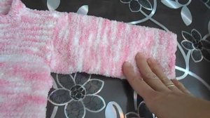 Детский вязаный костюмчик с пряжи ализе софти