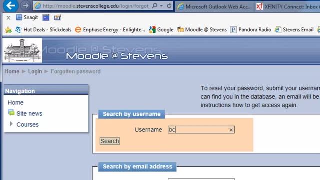 Resetting Forgotten Moodle Password смотреть онлайн
