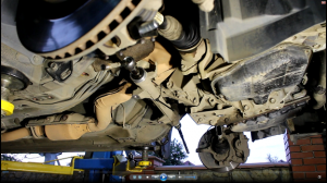 Ремонт подвески замена сайлентблоков подрамника на Nissan Qashqai 2,0 4WD Ниссан Кашкай 2008 3часть