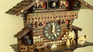 Кварцевые настенные часы с кукушкой Tomas Stern 5021