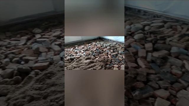 Полы по грунту в деревенском доме(весь процесс в одном видео) смотреть онлайн