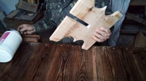 Стульчик из дубового полена своими руками. 2 часть.