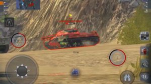 World Of Tanks Blitz: e25 #1.  Mines