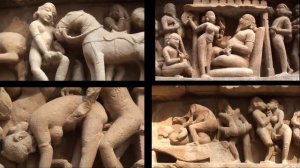 Эротическая скульптура Кхаджурахо. Индия.