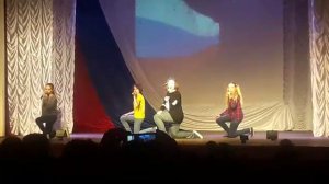 выступление вокальной группы песня ,,Родина россия"