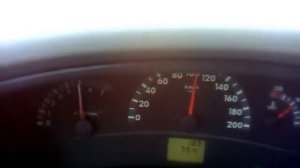 Лада Калина 1.4 16v (сток). Разгон 0-100 км\ч