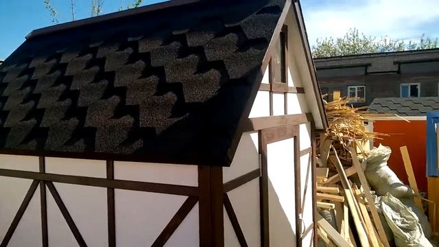 Детский домик для дачи. Проект №4 смотреть онлайн