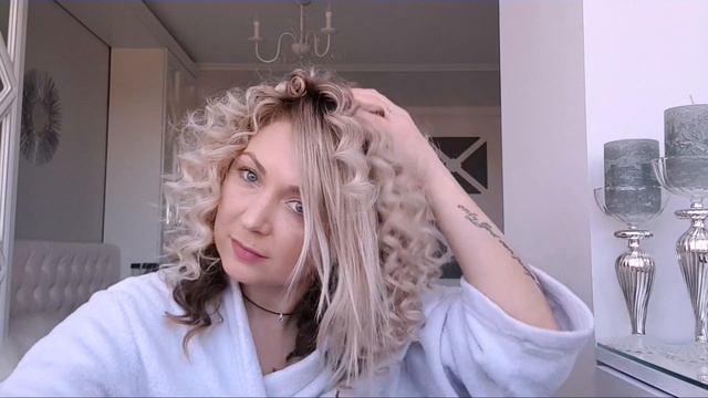 Афро кудри/Как сделать мелкие кудряшки самой себе/Spiral Afro Curly