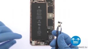 Замена Вибромотора iPhone 6S PLUS. Инструкция по замене Вибромотора iPhone 6S PLUS.