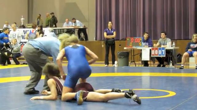 2012 Harry Geris Memorial Duals: 55 kg Erica D'Angelo (McMaster) vs. Laura Wilson (SFU) смотреть онлайн