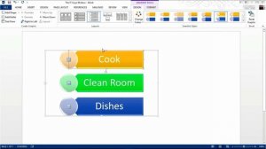 Microsoft Word 2013 - Smart Art tutorial