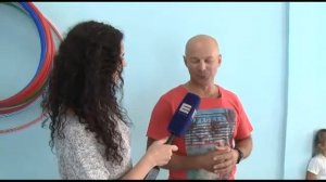 Необычное занятие по физкультуре в детском саду