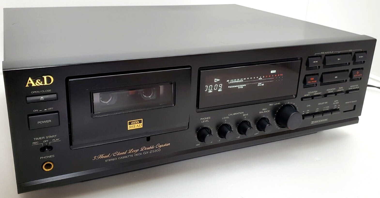 Стереокассетная дека A&D AKAI Diatone GX-Z5300 с 3 головками, 100 В-Япония-1991-год
