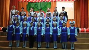 "Россия" ансамбль "СУЗГЕ" школа №15 г.Тобольск 100-летие