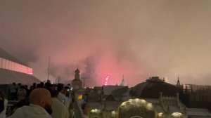 Основной новогодний салют 2021 в Москве.