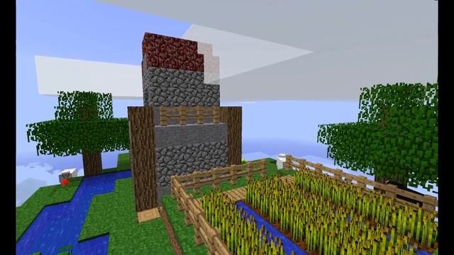 Minecraft Flying Islands смотреть онлайн