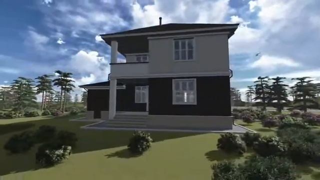 Проект дома (коттеджа) из автоклавного газобетона Бетолекс. Площадью 163,32 кв.м. смотреть онлайн