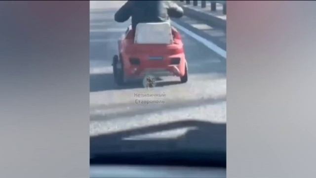 Необычный транспорт снова появился на ставропольских дорогах