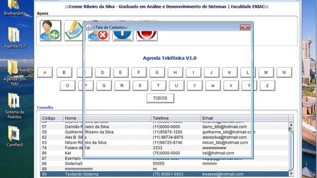 Agenda Telefonica em Java - Código Fonte (11) 96400-3165 | R$: 50,00 смотреть онлайн