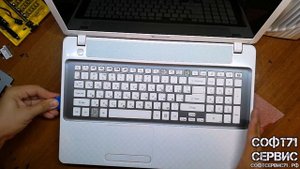 PackardBell VG 70 как разобрать и почистить