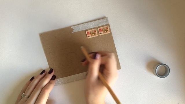 Оформление конверта.Mailart ?