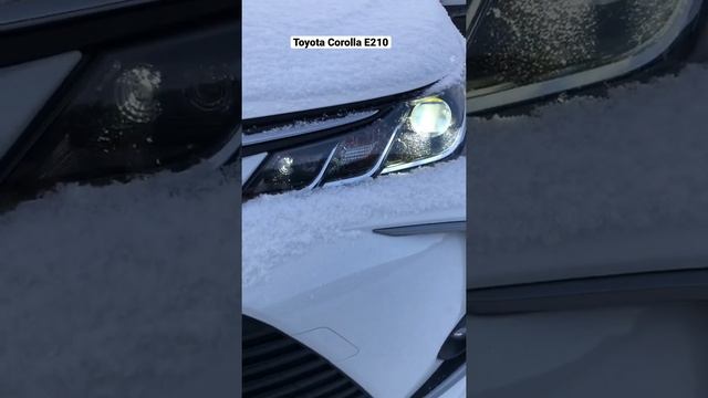 А вы знали, что в Toyota Corolla E210, если перегорел один диод, нужно менять всю фару