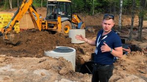 Монтаж локального очистного сооружения Домовит для глэмпинга. Автономная канализация за один день!