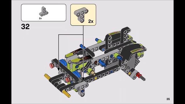 LEGO Instructions | Technic | 42118 | Monster Jam Grave Digger | Mainbuild смотреть онлайн