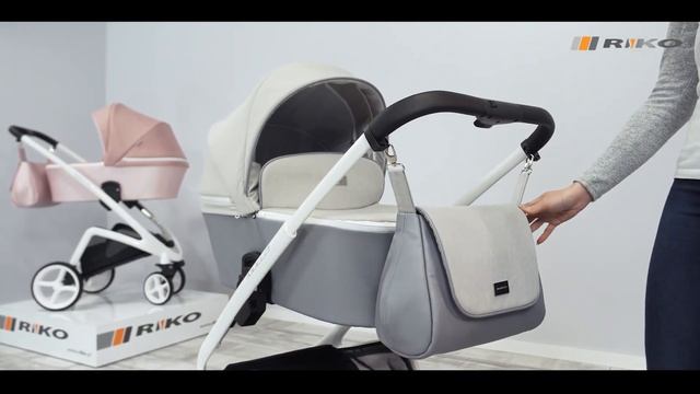 Kočárek s hlubokou korbou bez sportovní sedačky. Riko Molla смотреть онлайн