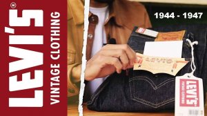 Джинсы Levi's 501xx 1940х.  LVC 1944 и 1947 в сравнении