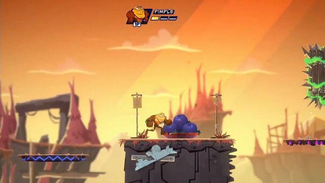 Прохождение Battletoads(2020) - #7: К вершине [Xbox One X] смотреть онлайн