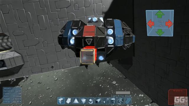 Space Engineers Update Gattling gun and rockets смотреть онлайн