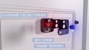 Умный видеоглазок Xiaomi DUN smart cat eye Rice home smart peephole video