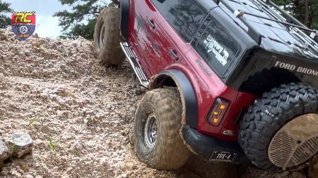 RC car | TRAXXAS TRX-4 | Ford NEW Bronco 2021 | H-TECH Bumper & Roof Rack | off-road #28 смотреть онлайн