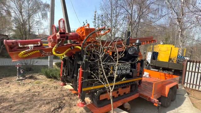 Бурение скважин малогабаритной техникой МГБУ С-200