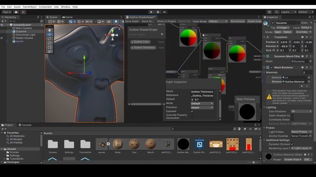 The BEST Outline Shader Graph Tutorial | Unity Tutorials
