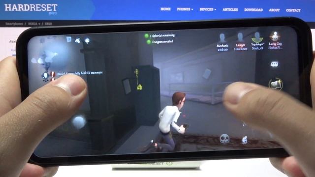 Как телефон Nokia XR20 справится с игрой Identity V Game / Тест игровой производительности Identity смотреть онлайн