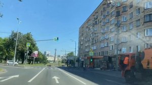 Прогулка  по московским улицам  от ул. Косыгина до Ленинского проспекта.