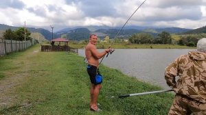 Просто рыбалка в АДлере. Форелевое хозяйство!