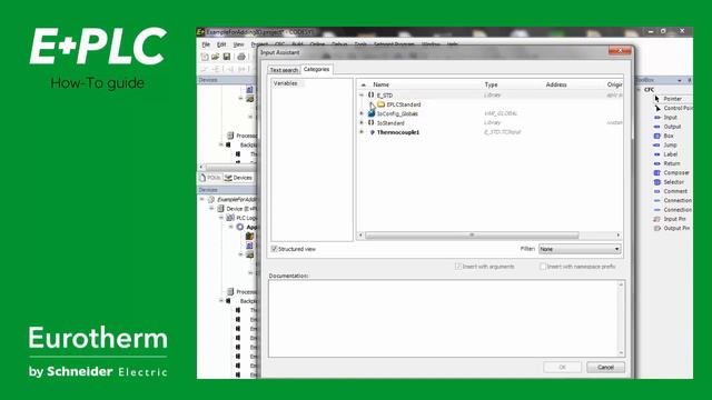 Configure Inputs for E+PLC400 - Eurotherm E+PLC CODESYS tutorial смотреть онлайн
