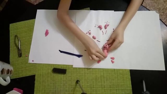 Как сделать Лунтика из пластилина смотреть онлайн