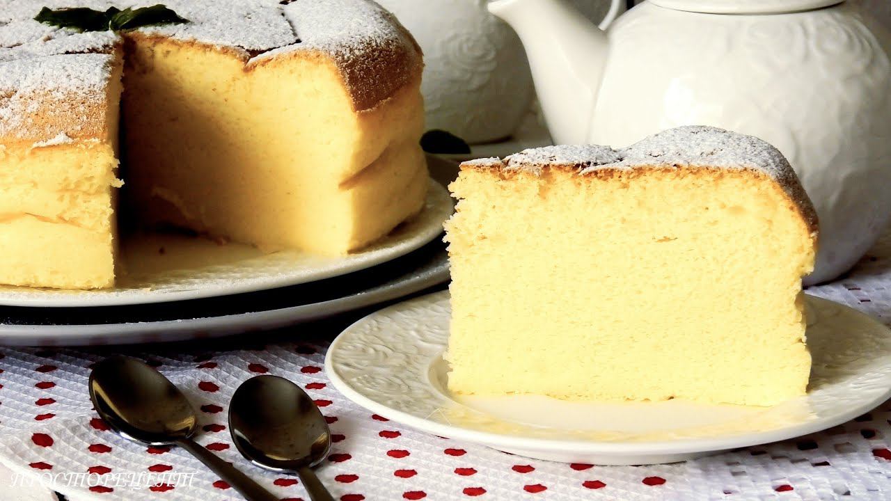 Японский Хлопковый ЧИЗКЕЙК!✨ //Japanese Cotton CHEESECAKE!