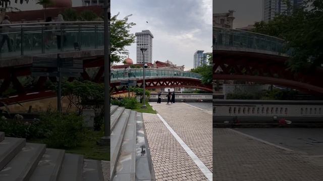 Masjid Jamek Sultan Abdul Samad view || #telugu#travel#food#trending#viral#video#ramadan#malaysia