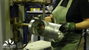 Круглый тройник из оцинкованной стали