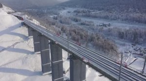 Открыто двухпутное движение поездов на Козинском виадуке!