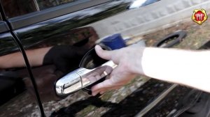 Накладки под наружные ручки дверей Mitsubishi Pajero Sport, Mitsubishi L200 (russ-artel.ru)