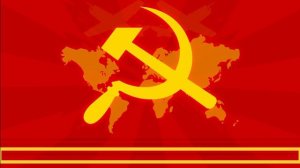 Песня : Коммунизм шагает по планете .