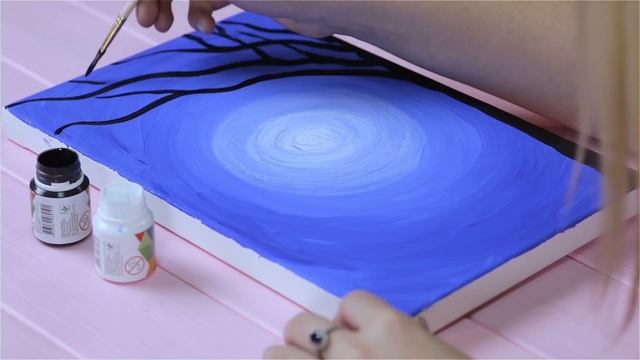 КАК НАРИСОВАТЬ КАРТИНУ ГРАДИЕНТ? смотреть онлайн